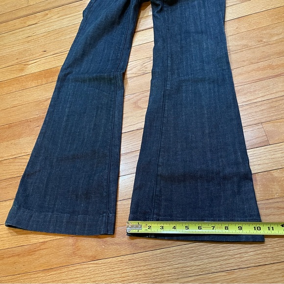 Vintage Y2K Yaso Womens Flare Leg Jeans Size 26 Inseam 32” Dark Wash NEW W TAGS - Picture 12 of 15